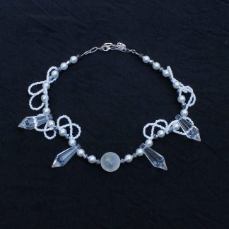 Celestial Moon Waves Necklace